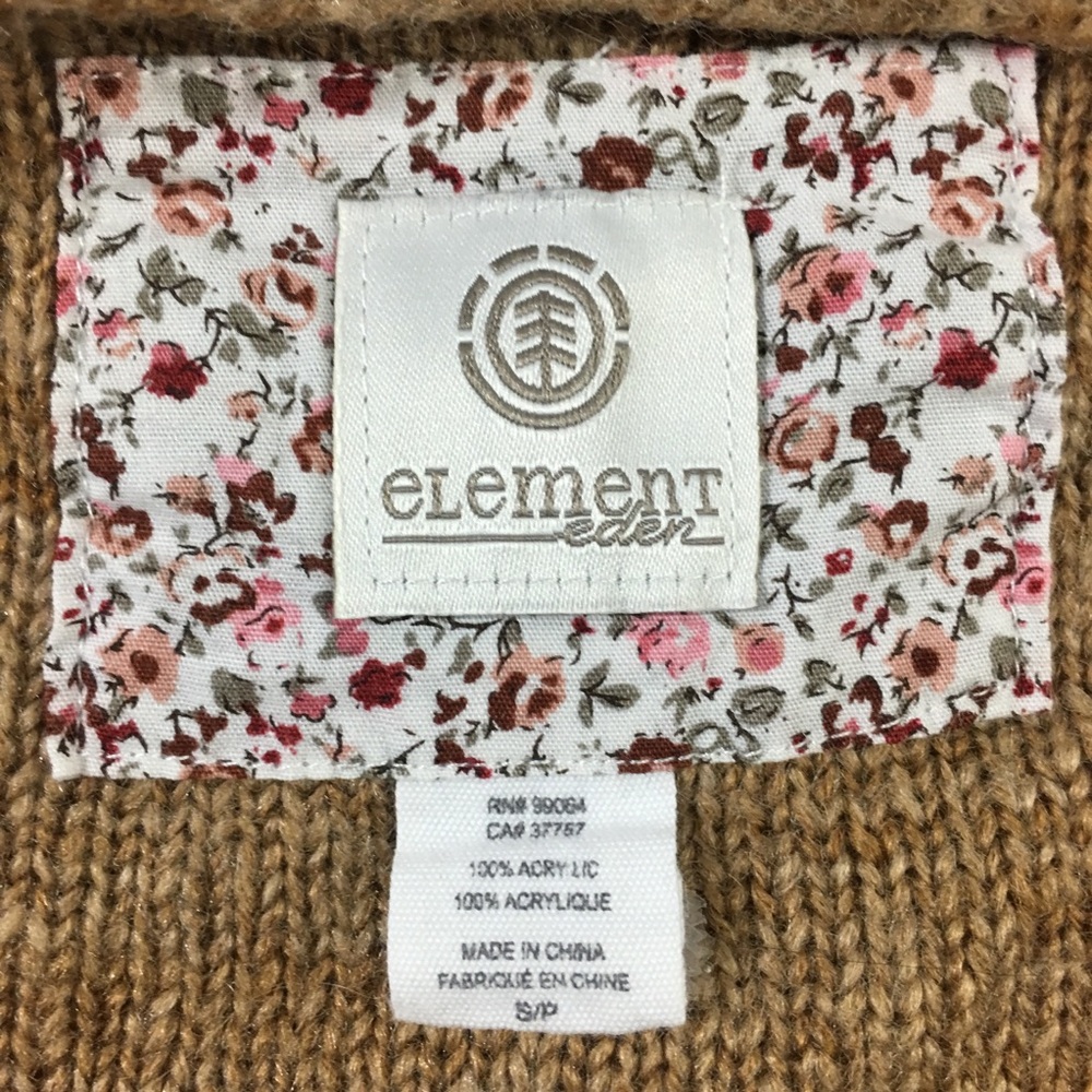 (Sold) Element Women’s Acrylic Long Cardigan, S - Picture 4 of 5